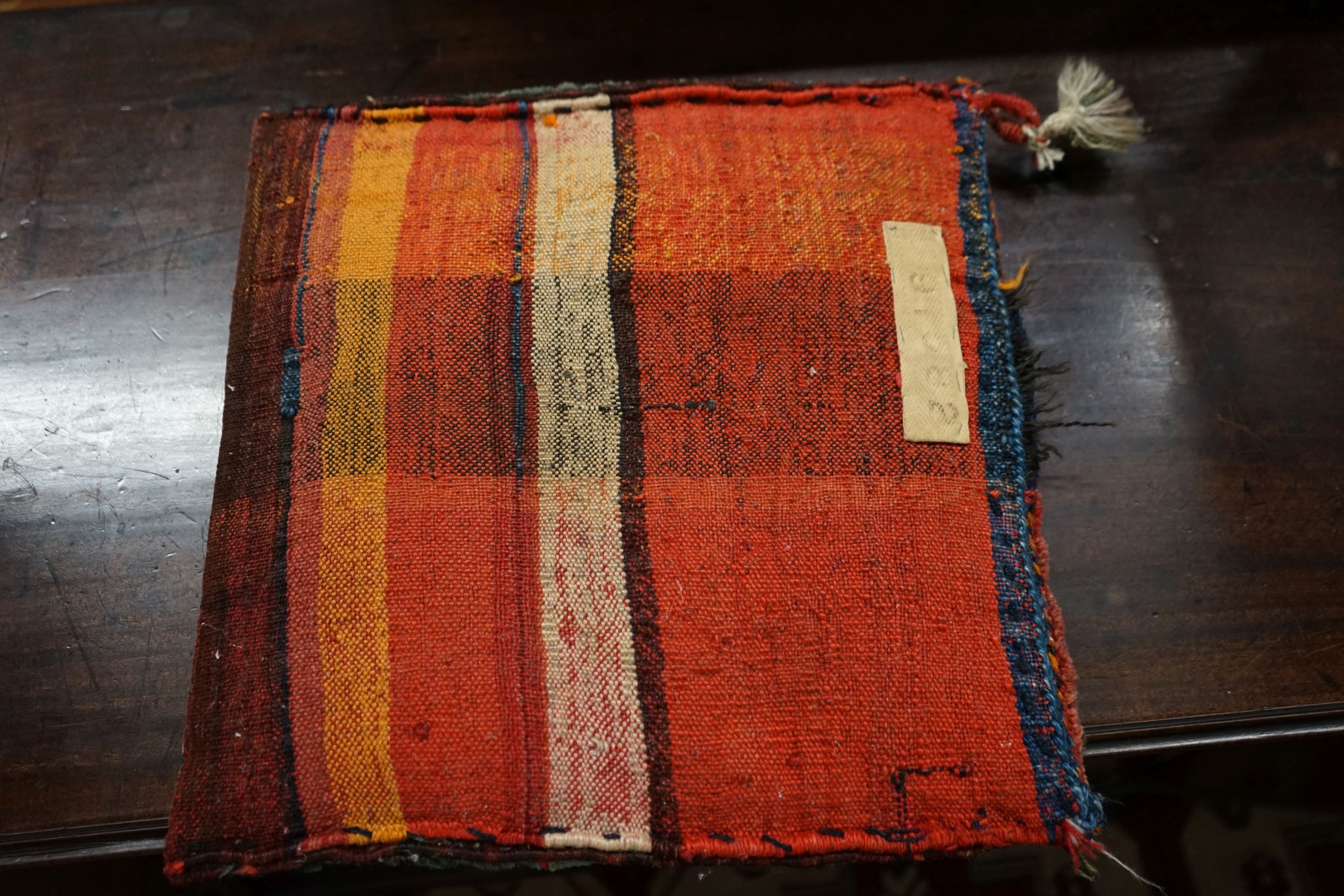 Six Caucasian, Kelim , North West Persian cushions and an Aubusson style cushion.